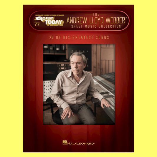 Andrew Lloyd Webber - Ez Play Piano Volume 77 Songbook