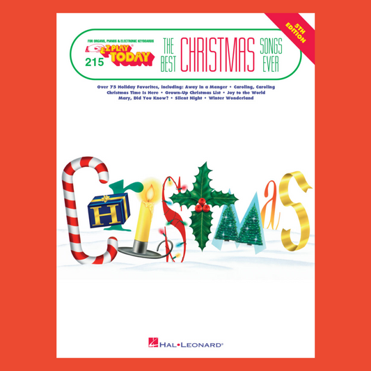 The Best Christmas Songs Ever - Ez Play Piano Volume 215 Songbook (4th Edition)