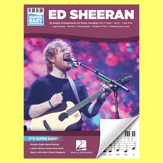 Ed Sheeran - Super Easy Piano Songbook