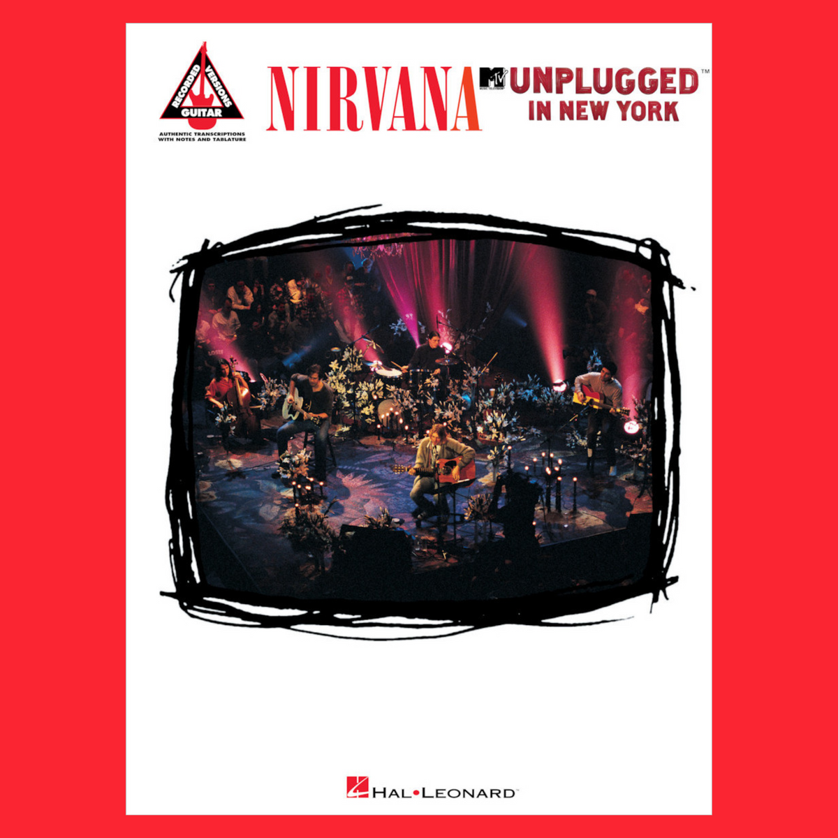 Nirvana 纽约不插电演唱会吉他谱书