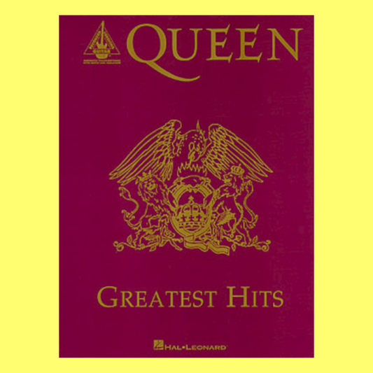 Queen Greatest Hits Guitar Tab Book