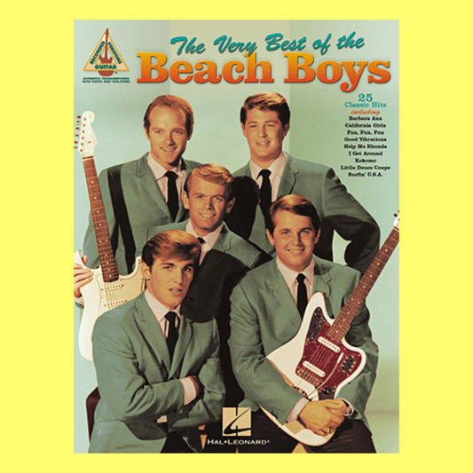Very Best Of The Beach Boys Guitar Tab Book