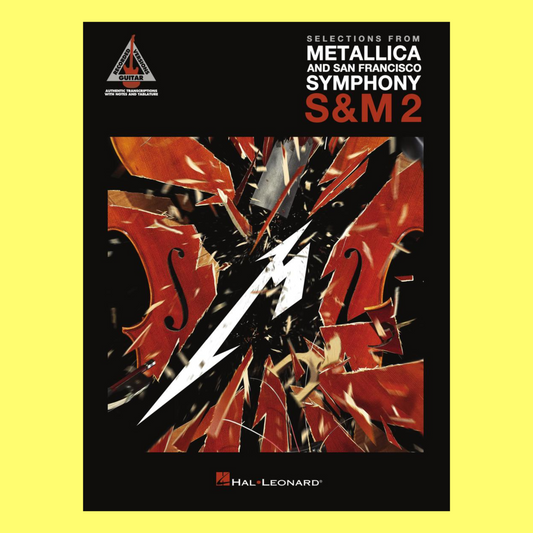 Metallica & San Francisco Symphony S&M 2 Guitar Tab Book
