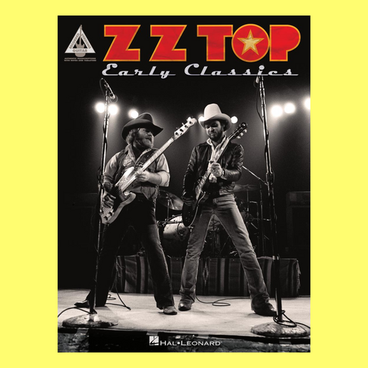 ZZ Top Early Classics Guitar Tab Book