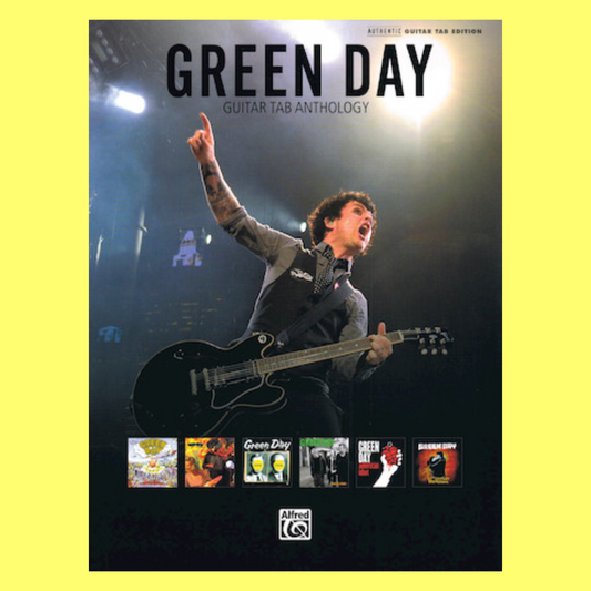 Green Day Guitar Tab Anthology Book