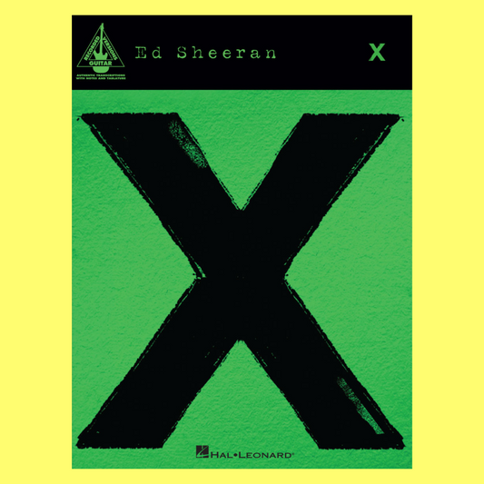 Ed Sheeran - X Guitar Tab Book