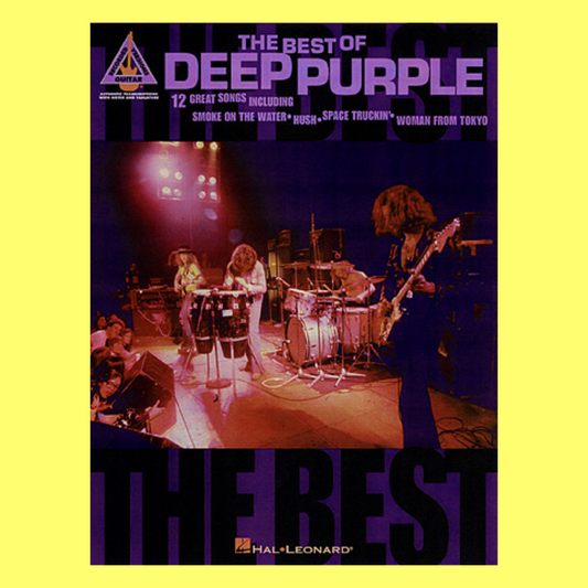 The Best Of Deep Purple Guitar Tab Book