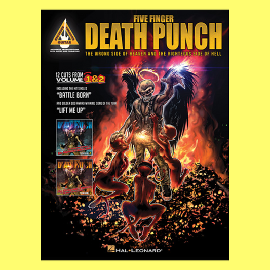 Five Finger Death Punch - Wrong Side Of Heaven & Righteous Side Of Hell Guitar Tab Book