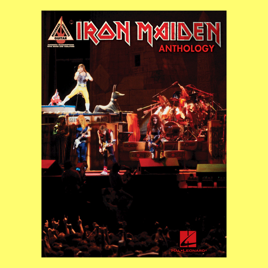 Iron Maiden Anthology Guitar Tab Book