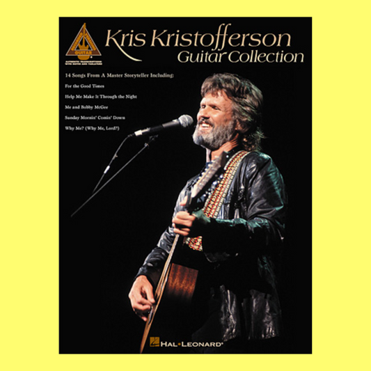 Kris Kristofferson Guitar Collection Tab Book
