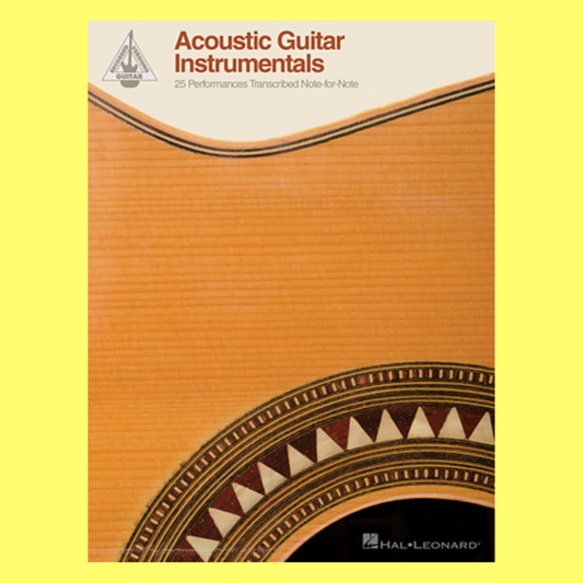 Acoustic Guitar Instrumentals Guitar Tab Book