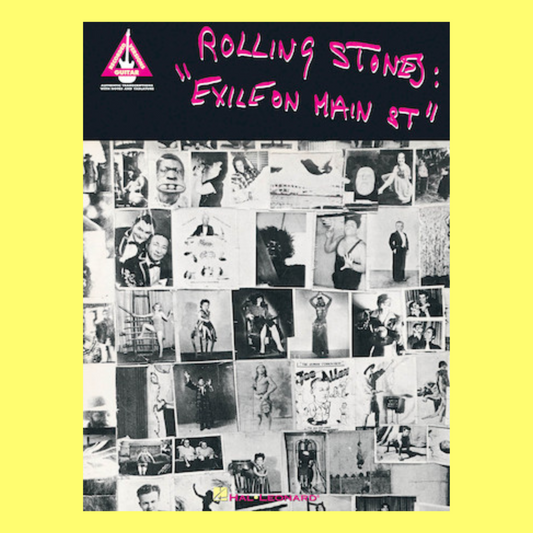 The Rolling Stones - Exile On Main Street Guitar Tab Book