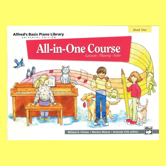 Alfred's Basic All-in-One Course - Book 1 (Universal Edition)