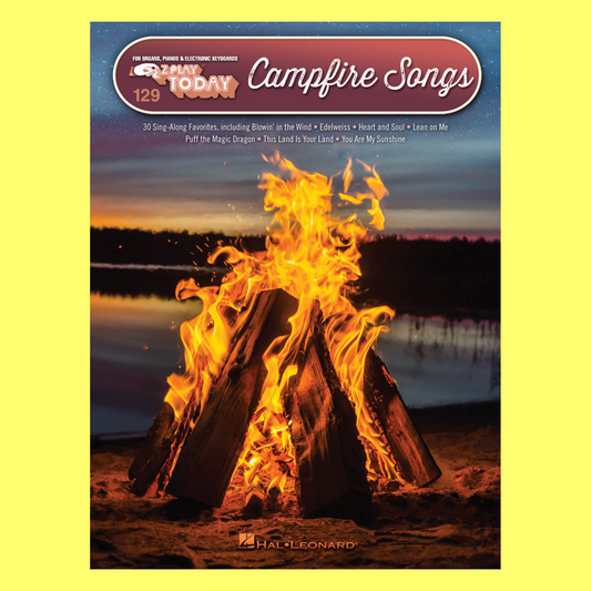 Campfire Songs - Ez Play Piano Volume 129 Book