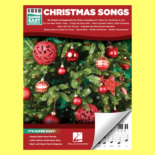 Christmas Songs - Super Easy Piano Songbook