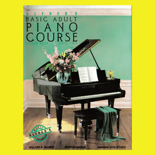 Alfred's Basic Adult Piano Course - Lesson Book 2