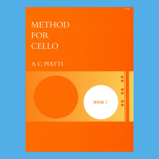 Alfredo C. Piatti - Method For Cello Book 3