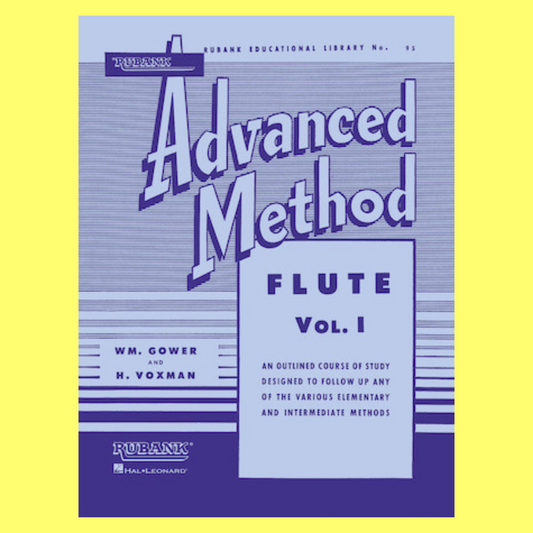 Rubank Advanced Method -Flute Volume 1 Book