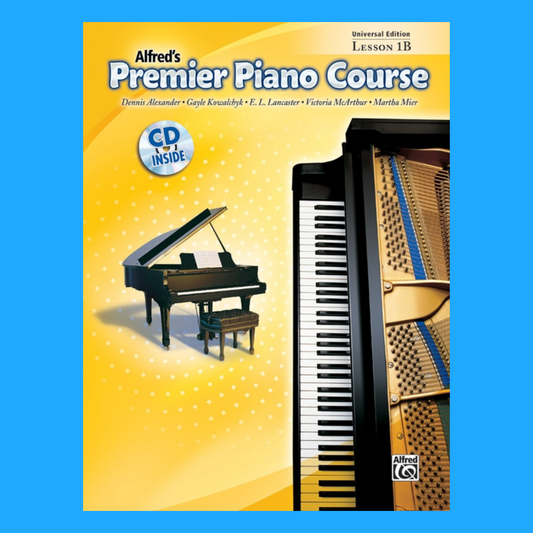 Alfred's Premier Piano Course Lesson Level 1B Book/Cd (Universal Edition)