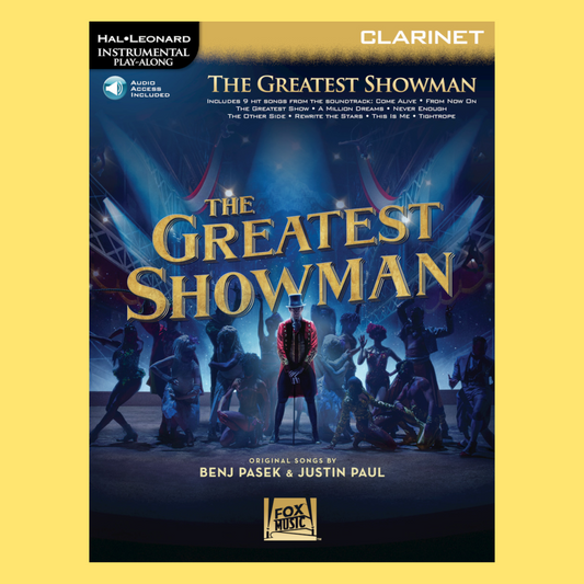 The Greatest Showman - Clarinet Play Along Book/Ola
