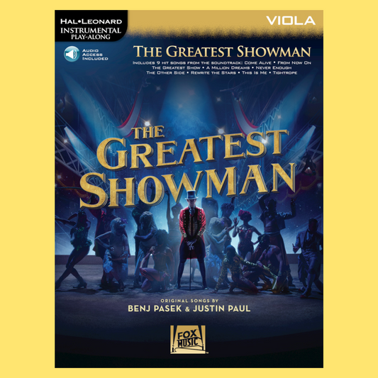 The Greatest Showman - Viola Play Along Book/Ola