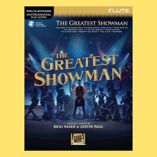 The Greatest Showman - Flute Play Along Book/Ola