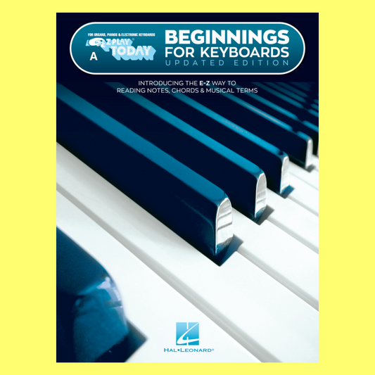 Beginnings For Keyboards - Ez Play Piano Book A (Updated Edition)