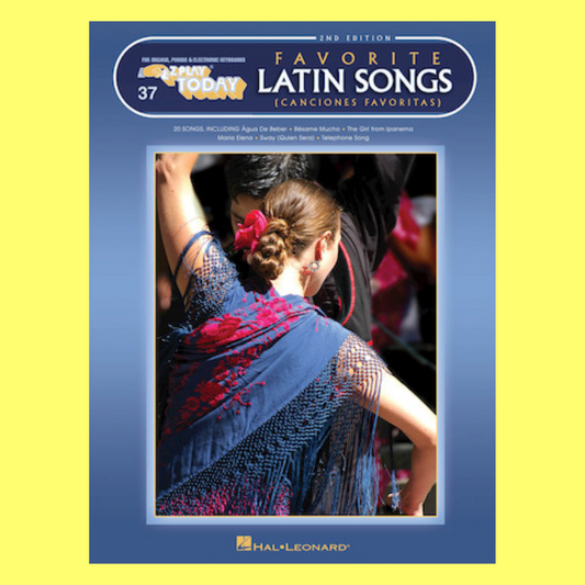Latin Favorites - EZ Play Piano Volume 37 Songbook (2nd Edition)