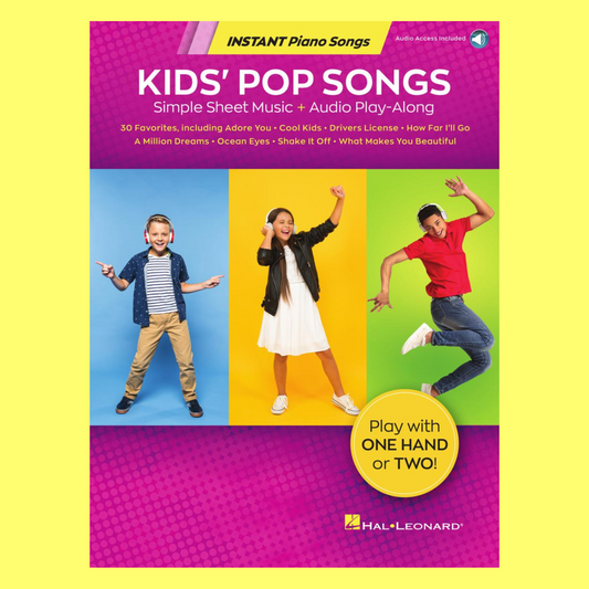 Kids' Pop Songs - Instant Piano Songs Book/Ola