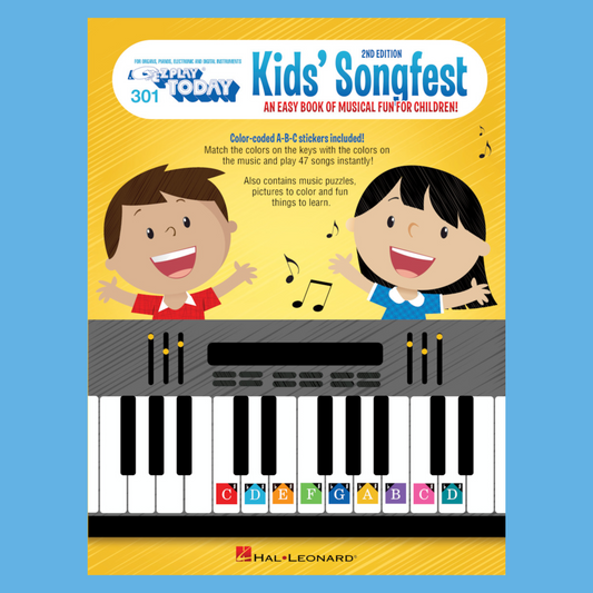 Kids Songfest - Ez Play Piano 301 Songbook (2nd Edition)