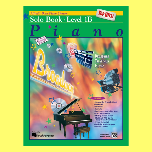 Alfred's Basic Piano Library - Top Hits Solo Book Level 1B
