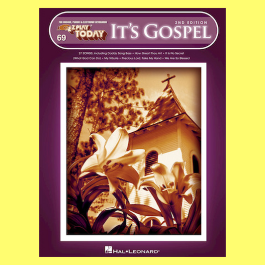 It's Gospel - EZ Play Piano Volume 69 Songbook (2nd Edition)