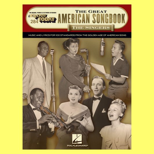 The Great American Songbook - The Singers, EZ Play Piano Volume 284