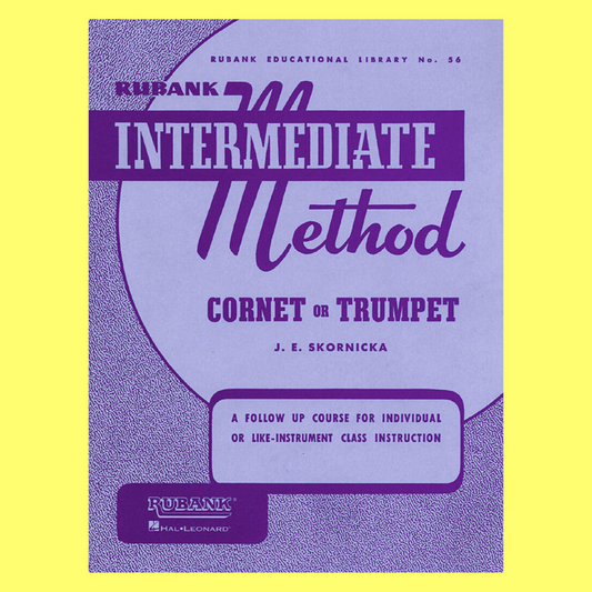 Rubank Intermediate Method - Trumpet/Cornet Book