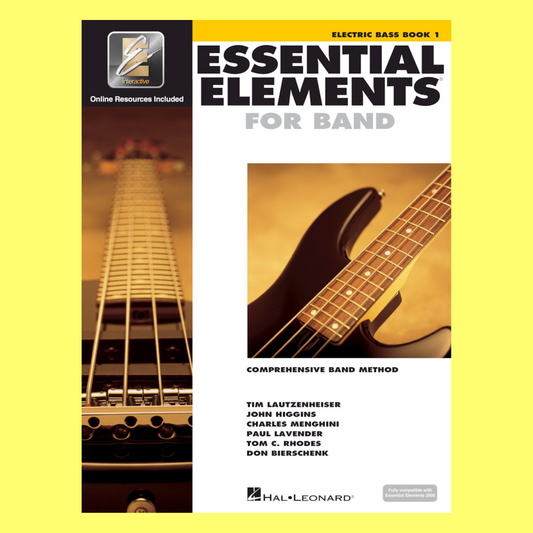 Essential Elements For Band - Electric Bass Book 1 (Book & EEi)