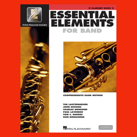 Essential Elements For Band - Clarinet Book 2 (Book & EEi)