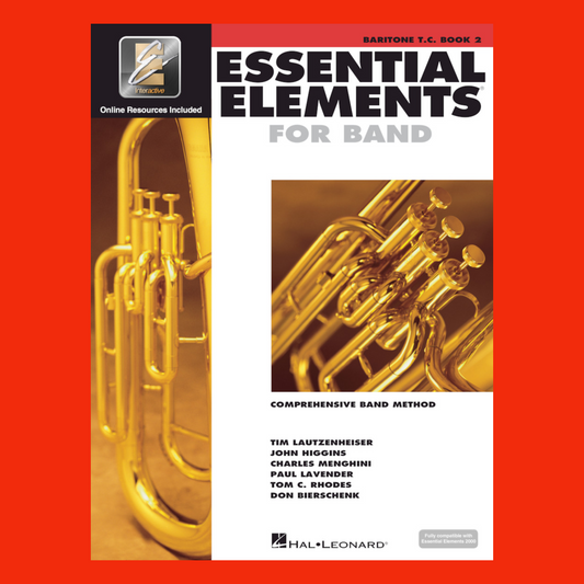 Essential Elements For Band - Baritone T.C Book 2 (Book & EEi)