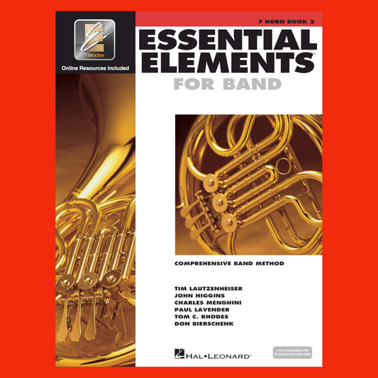 Essential Elements For Band - French Horn Book 2 (Book & EEi)