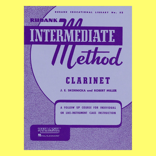 Rubank Intermediate Method - Clarinet Book