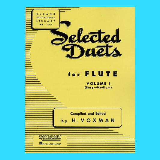 Selected Duets For Flute - Volume 1 Easy/Medium Book
