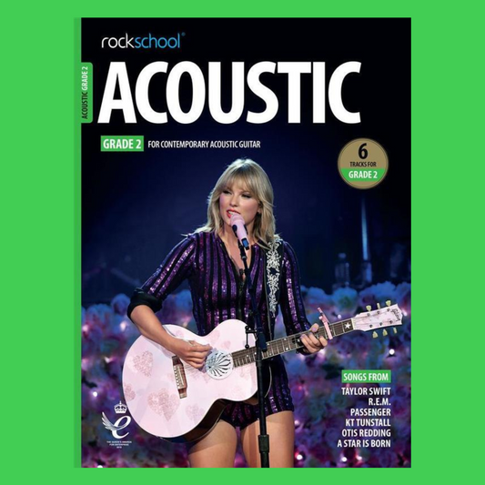 Rockschool Acoustic Guitar - Grade 2 Book (2019+)