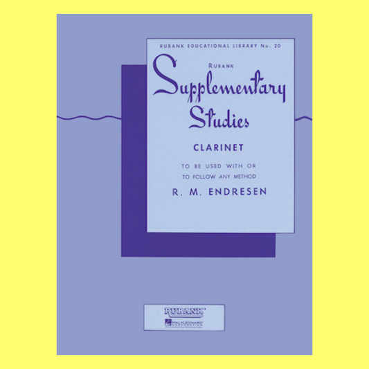 Rubank's Supplementary Studies Clarinet Book