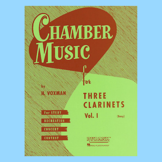 Chamber Music For 3 Clarinets - Volume 1 Book (Easy)