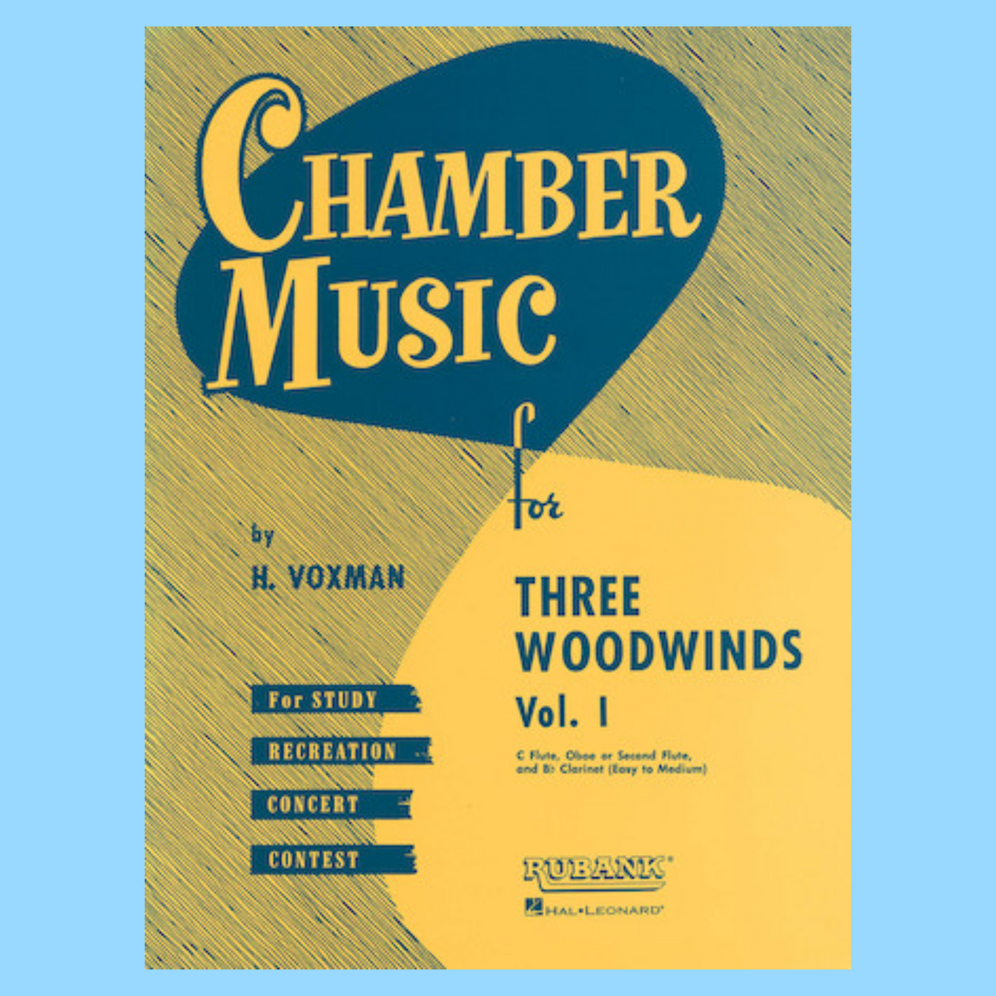 Chamber Music For 3 Woodwind - Volume 1 Book (Flute/Oboe/Clarinet)