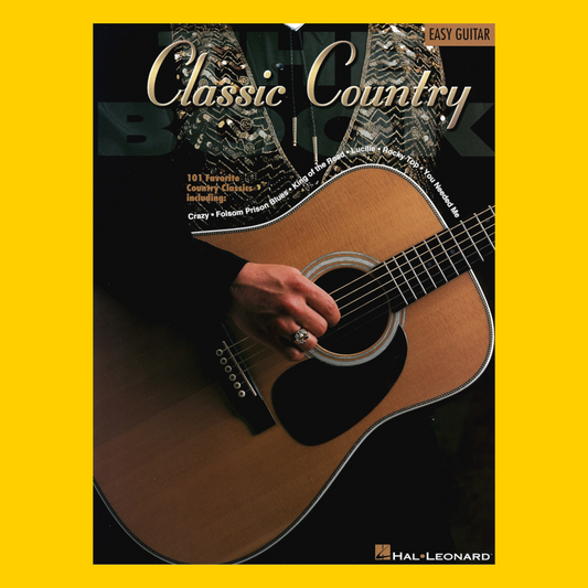 The Classic Country Book For Easy Guitar (101 Songs)