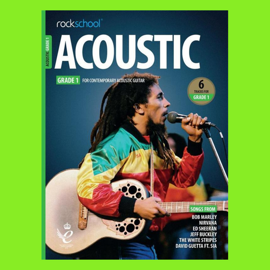 Rockschool - Acoustic Guitar Grade 1 Book and Online Audio (2019+)