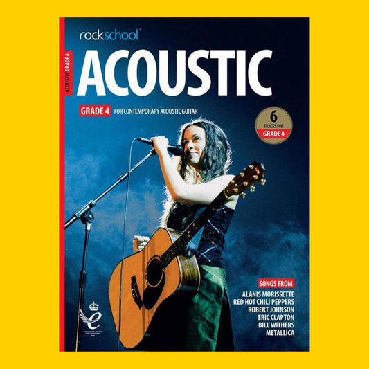 Rockschool - Acoustic Guitar Grade 4 Book and Online Audio (2019+)