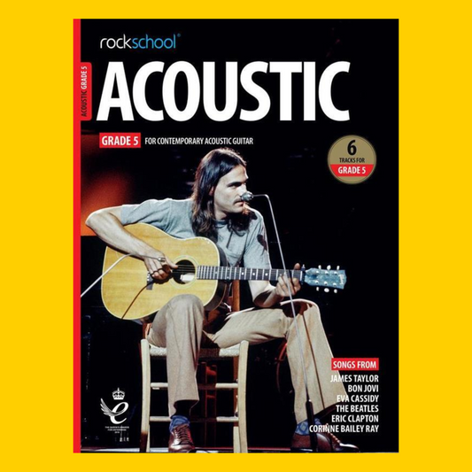Rockschool - Acoustic Guitar Grade 5 Book and Online Audio (2019+)