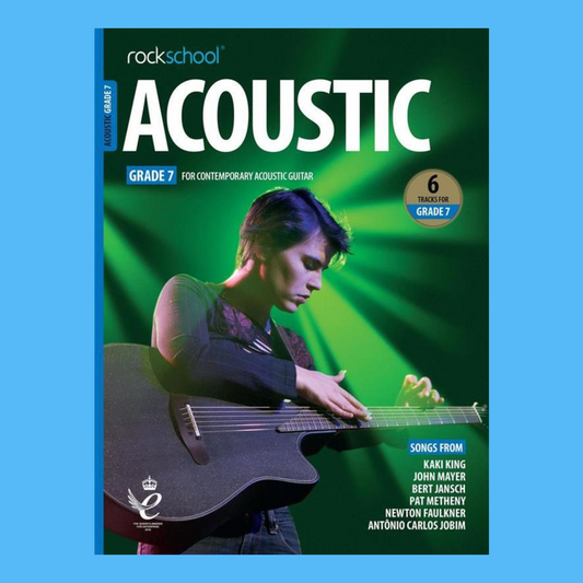 Rockschool Acoustic Guitar Grade 7 Book and Online Audio (2019+)