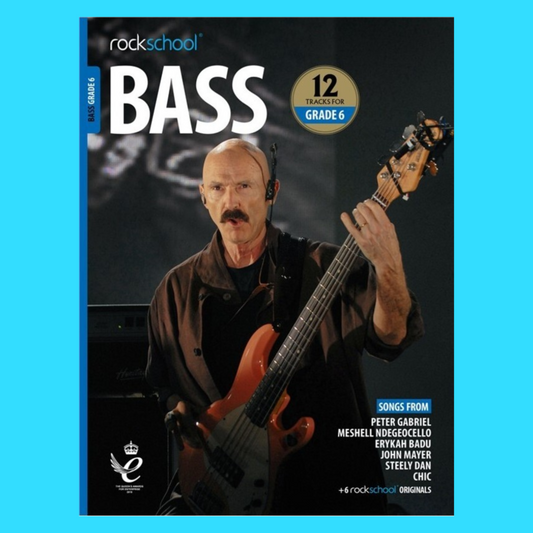Rockschool Bass - Grade 6 Book/Ola (2018-2024)